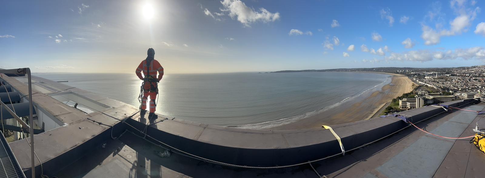 Brope rope access technicians at height